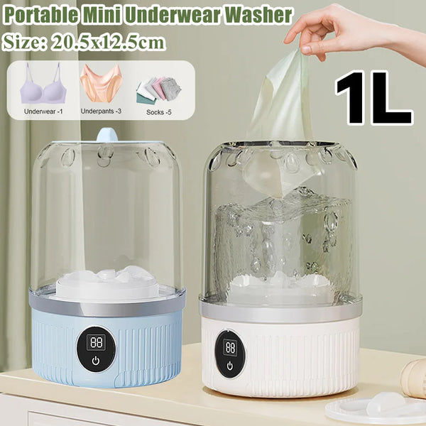 Pocket Spin Mini Laundry Washer